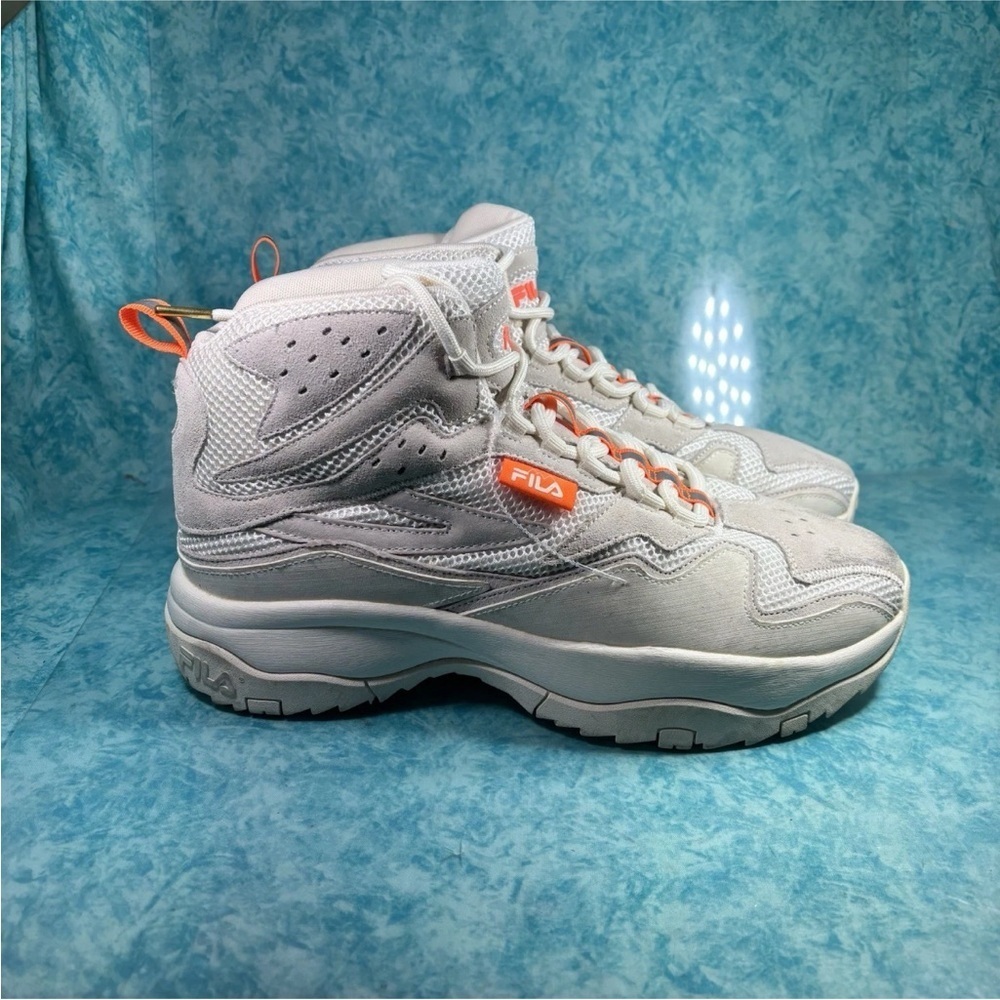 Fila Ranger Boot Men’s Beige High Top Lace Up Athletic Shoes Sneakers Size 11